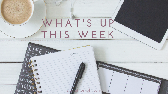 what's up this week with planner and coffee