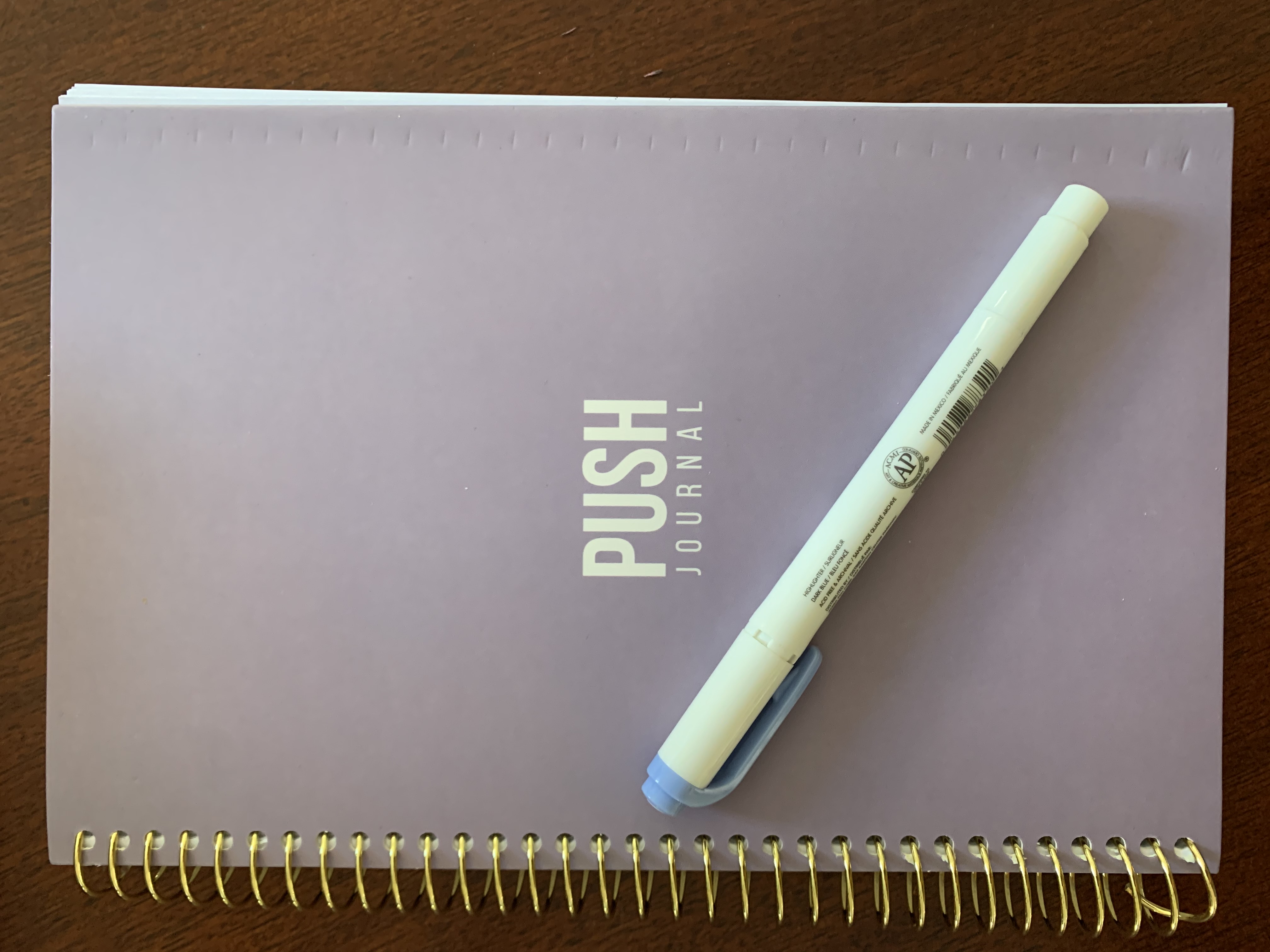 My New PUSH Journal
