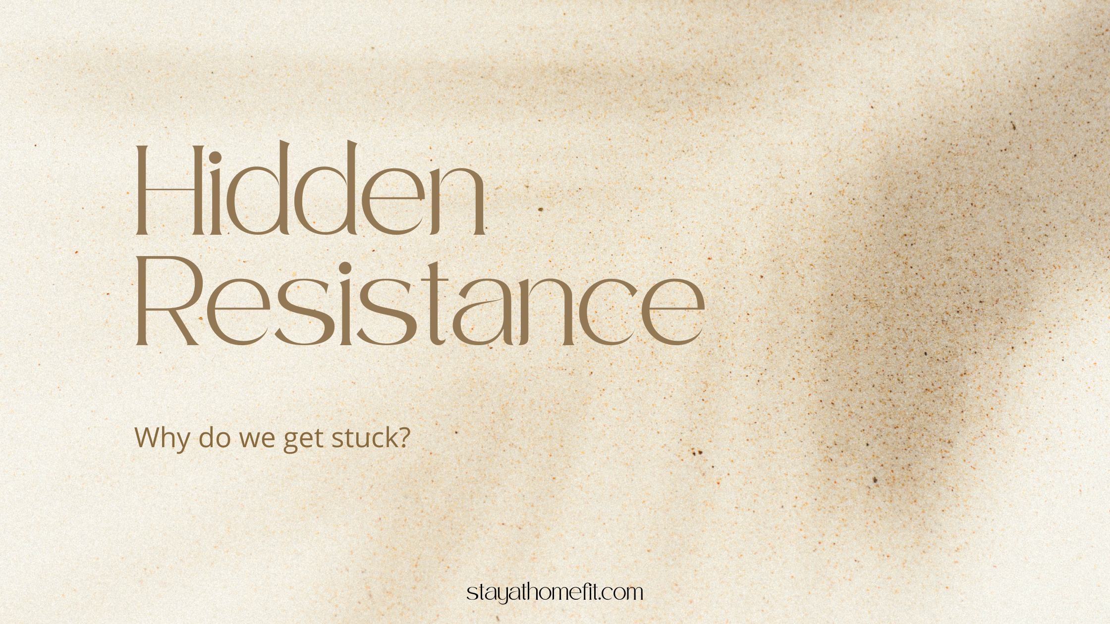Blog Title: Hidden Resistance